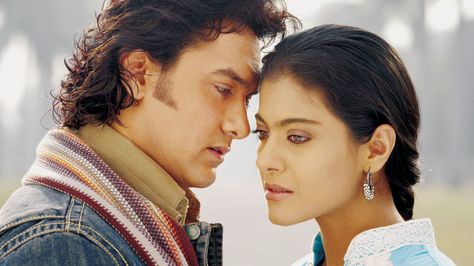 FANAA Fanaa Movie, Fanaa Film, Kajol Movies, Piano Playlist, Romantic Dialogues, Lara Dutta, Bollywood Movie Songs, Movie Dialogues, Rishi Kapoor