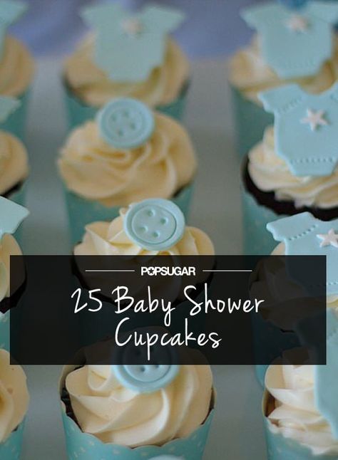 Baby Shower Cupcake Inspiration Baby Boy Cupcake Ideas, Traditional Baby Shower, Baby Shower Cupcakes For Boy, Bakery Inspiration, Easy Cupcakes Decoration, Baby Boy Cupcakes, Sprinkled With Love, Cupcake Inspiration, Cake Techniques