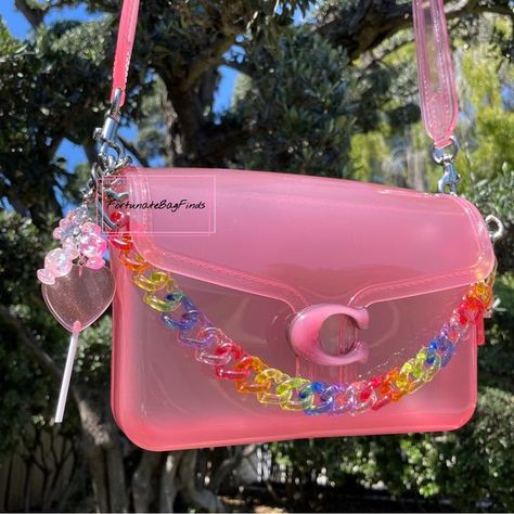 Exactly as photo good quality Resin Bag, Rainbow Jelly, Creative Money Gifts, Purse Crafts, Triple Heart, Jelly Bag, Unique Purses, Handcrafted Bags, Festival Bag