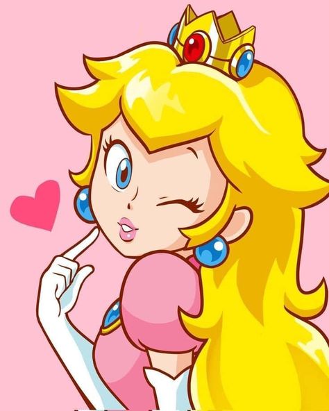 Princess Peach Reference, Princess Peach Sketch, Princess Peach Tattoo, Princess Peach Art, Bowser Art, Gamer Ideas, Super Mario Peach, Peach Mario Bros, Mario Bowser