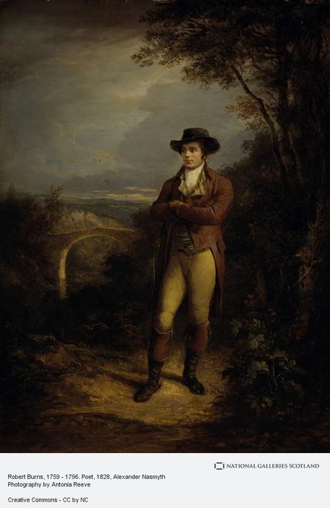 Robert Burns, 1759 - 1796. Poet | National Galleries of Scotland Tam O' Shanter, Burns Night, Auld Lang Syne, Robert Burns, Colour Match, Wooden Canvas, Colour Matching, Writers And Poets, Art Uk