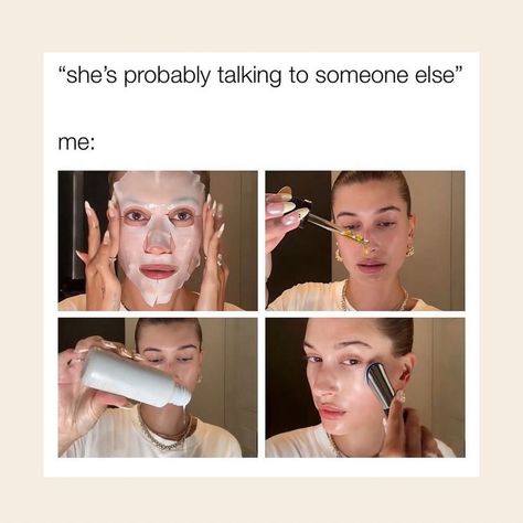 No darling, it’s skincare routine time 🌸 #skinleaf #skin #skincare #beauty #skincareroutine #cleanbeauty #skincarememe #meme #funnybeauty Talking To Someone, Beauty Works, Healthy Lifestyle Inspiration, La Girl, Daily Skin Care, Blogger Girl, Girl Blog, Hailey Bieber, Just Girly Things