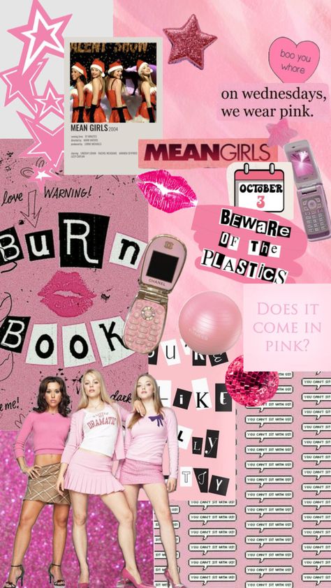 Means Girls Aesthetic, Mean Girls Wallpaper Iphone, Mean Girl Wallpaper, Mean Girls Background, Mean Girls Aesthetic Wallpaper, Mean Girls Wallpaper, Mean Girls Poster, It Girl Wallpaper, 2000 Movies