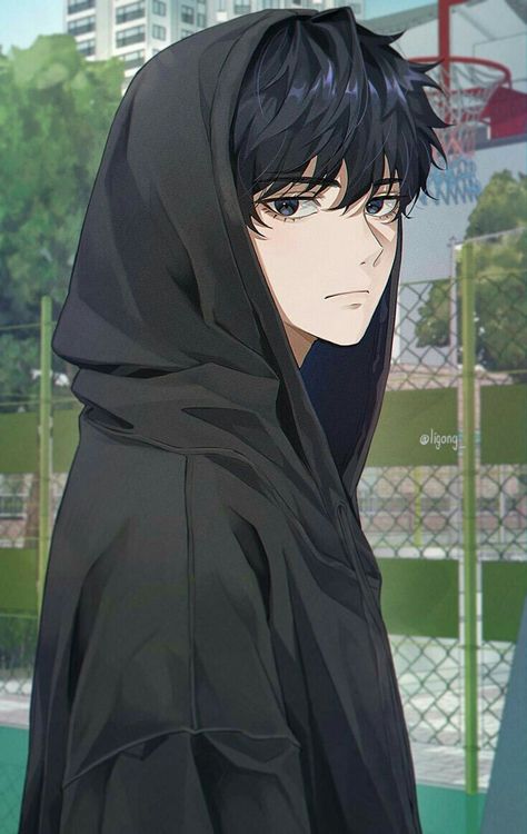 Anime Character, Black Hair, Anime, Hair, Black