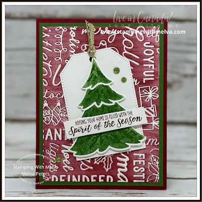 Stampin Up Christmas Tidings Embossing Folder, Christmas Tidings Embossing Folder, Christmas Cards Su, Stampin Up Christmas Tags 2023, Stampin Up Tiny Christmas Trees Die, Stampin Up Merriest Trees Cards, Stampin Up Merriest Trees 2023, Stampin Up Merriest Trees, Stampin Up Christmas Cards 2023