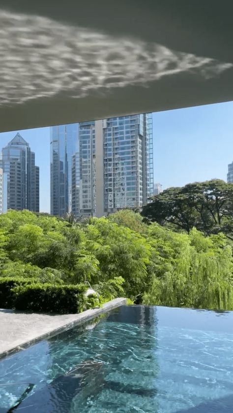 Staying at the Kimpton Maa-Lai Hotel in Bangkok, Thailand Kimpton Maa-lai, Small Yoga Studio, Dog Friendly Hotels, Bangkok Hotel, Cycling Route, Asia Travel Guide, Tree Tops, Patio Area, Bangkok Thailand