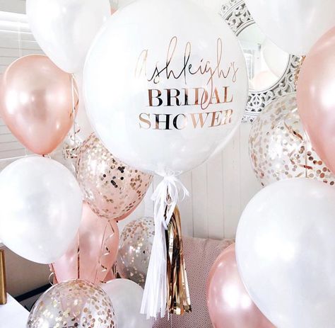 Bridal Shower Balloon Bouquets, Hen Party Balloons, Bride To Be Decorations, Bride To Be Balloons, Bridal Shower Balloons, Shower Balloons, Balloon Company, Round Balloons, Personalized Balloons