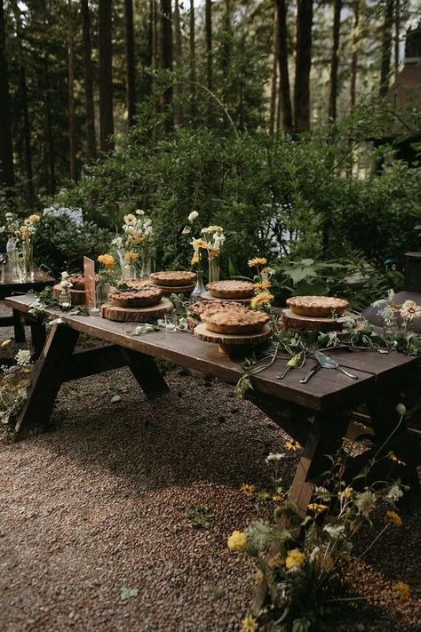 Wedding Forrest Ideas, Earthy Wedding Venue Ideas, Oregon Woods Wedding, Forest Elopement Decor, Mossy Forest Wedding, Mystical Woodland Wedding, Haunted Forest Wedding, Pnw Forest Wedding, Swamp Theme Wedding