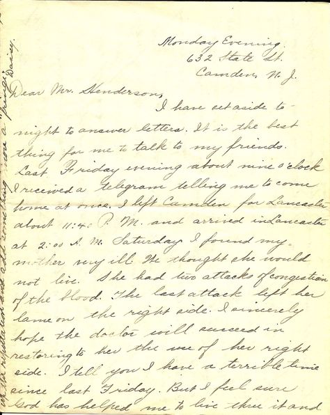 110-Year-Old Letters Tell the Sweetest Love Story - GoodHousekeeping.com Beautiful Love Letters, Journal Printables Free, Free Paper Printables, Old Diary, Victorian Accessories, Sweet Love Story, Old Letters, Fancy Words, Scrapbook Art