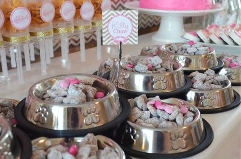 Kitty Cat Birthday Party Ideas, Baby Girl Birthday Party Ideas, Cat Birthday Party Ideas, Kitty Cat Birthday Party, Kitty Cat Party, Kitten Birthday Party, Cat Themed Parties, Cat Themed Birthday Party, Kitten Party