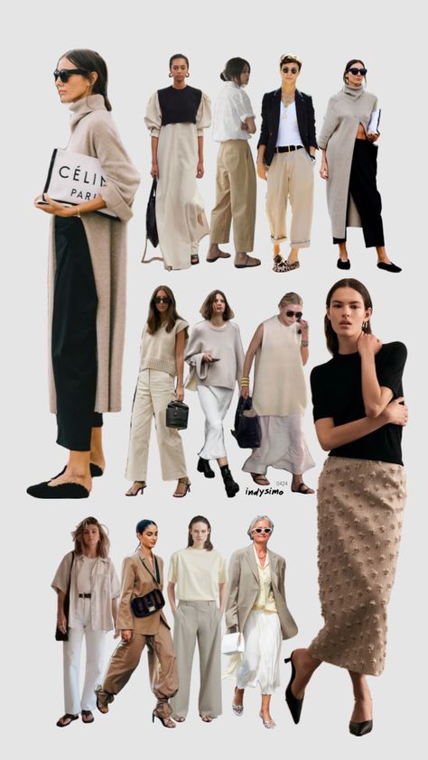 #minimalstyle #styleinspo #minimalfashion Minimalism Outfit, Clothes Capsule Wardrobe, Casual Friday Outfit, Outfit Collage, Timeless Classic Style, Everyday Basics, Mood Board Fashion, Minimal Fashion, Festival Outfits