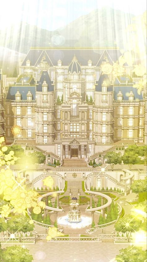 Castle House Design, Anime House, Castle Background, Scene Aesthetic, Minecraft House Plans, Anime Places, Architecture Design Drawing, Holiday Romance, House Layout