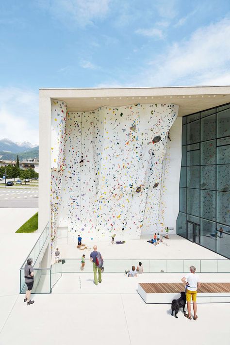 Gym Architecture, Sports Facility Architecture, Climbing Walls, Youth Center, Indoor Climbing, Climbing Gym, Sport Hall, Outdoor Climbing, Education Architecture