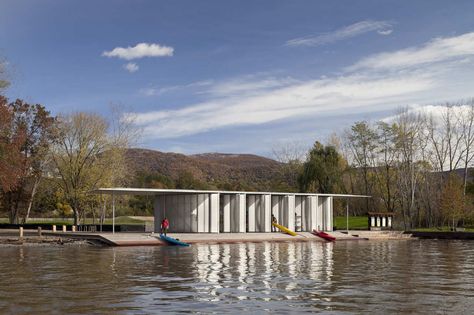 Gallery - Hudson River Education Center And Pavilion / Architecture Research Office - 12 Environmental Education Activities, Canoe Storage, Architecture Research, Pavilion Architecture, Environmental Education, Construction Cost, Education Center, Hudson River, Light Architecture