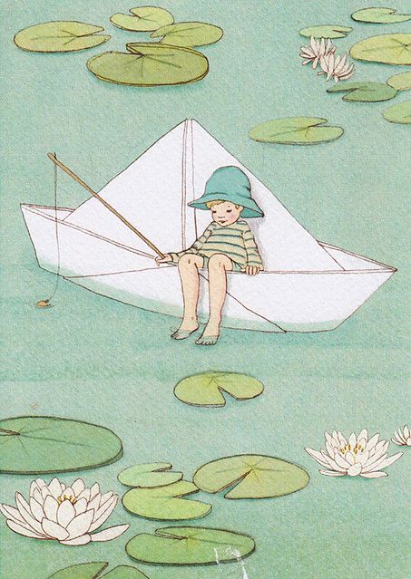 Belle & Boo | Loreta | Flickr Boat Tattoo, Kunstjournal Inspiration, Boat Illustration, Belle And Boo, Boat Drawing, Origami Boat, Boat Print, Boat Art, Paper Boat