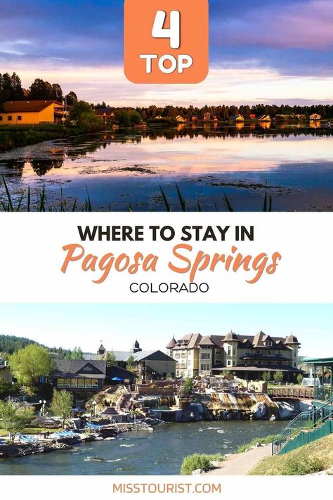 Looking for where to stay in Pagosa Springs? This guide to the best neighborhoods will help you find the right hotel for your needs! Pagosa Springs Colorado, Cute Cabins, Southwest Colorado, Colorado Summer, Pagosa Springs, Colorado Winter, Travel Bucket List Usa, Central America Travel, Colorado Usa