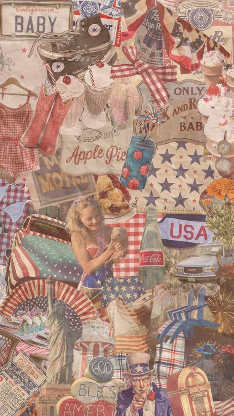 #usa #america #americana #vintage #collageaesthetic #collage Usa Vintage Aesthetic, College Vintage Aesthetic, Country Collage Aesthetic, Classic Americana Aesthetic, 80s America Aesthetic, 70s Americana Aesthetic, America Aesthetic Vintage, Vintage Americana Aesthetic Wallpaper, Vintage American Aesthetic