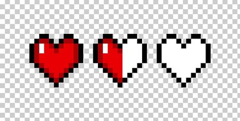 Undertale Hearts, Paty Ideas, Minecraft Heart, Pixel Life, Heart Bit, Draw Logo, Pixel Heart, Emoji Love, Pixel Drawing