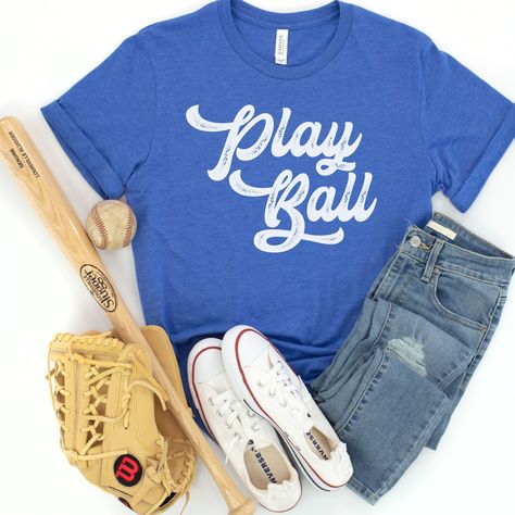 Play Ball Shirt, Baseball Tee, Vintage Retro Design, Softball, Tee Ball, Little League, Baseball Mom Tshirt - Etsy Play Ball Shirt, Baseball Mom Tshirts, Tee Ball, Little League Baseball, Roots And Wings, Balls Shirt, Mom Tshirt, Store Ideas, Baseball Season