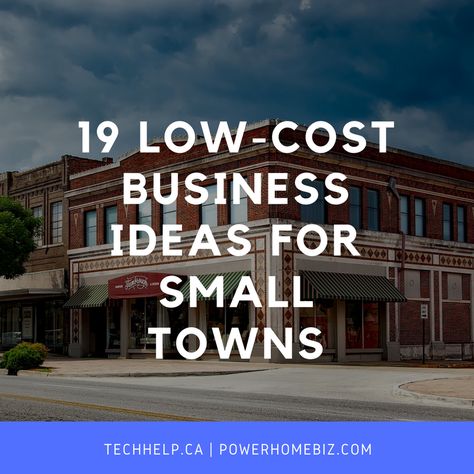 Starting a business can be daunting, especially when you live in a small town. After all, you’re dealing with a smaller population and sometimes coming up with ideas can be tough. So today we’re going to give you some pretty awesome business ideas for small towns... Small Town Shops Ideas, Food Bussines Idea, Small Town Business Ideas Shops, Small Shop Ideas Business, Small Town Business Ideas, Retail Business Ideas, Top Small Business Ideas, House Upstairs, Low Cost Business