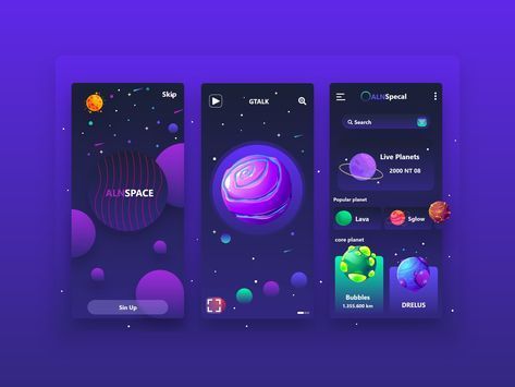 Web Development Infographic, Planet App, App Design Layout, Mobile App Design Inspiration, Fashion Poster Design, Ui Design Website, Game Interface, Game Ui Design, App Design Inspiration