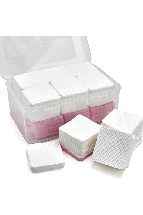 Lint Free Nail Wipes1080PCS- Non-Woven Soft Nail Polish Remover Pads, Nail Polish Remover Wipes- Lint Free Wipes for Nail Polish Remover Eyelash Extensions Nail Art- DIY Nail Supplies White and Pink Soft Nail, Nail Polish Remover Pads, Soft Nails, Nail Supplies, Polish Remover, Nail Polish Remover, Nail Supply, Accessories Bags, Nail Art Diy