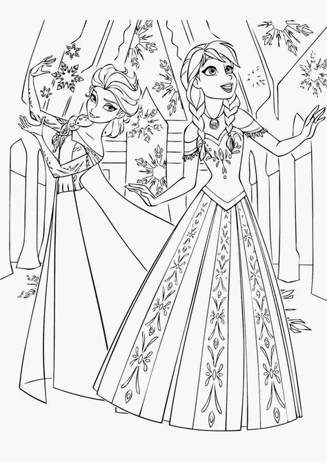 Elsa Princess Coloring Pages - Free Coloring Sheets Frozen Coloring Sheets, Elsa And Jack Frost, Elsa Coloring, Castle Coloring Page, Elsa Coloring Pages, Frozen Coloring Pages, Princess Coloring Pages, Coloring Page Ideas, Disney Colors