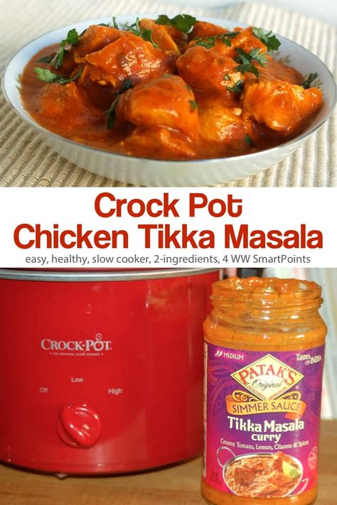 Chicken Tikka Masala Crockpot, Tikka Masala Crockpot, Crockpot Chicken Tikka Masala, Chicken Tikka Masala Slow Cooker, Chicken Tiki Masala, Slow Cooker Tikka Masala, Tikki Masala, Tikka Masala Sauce, Indian Meal