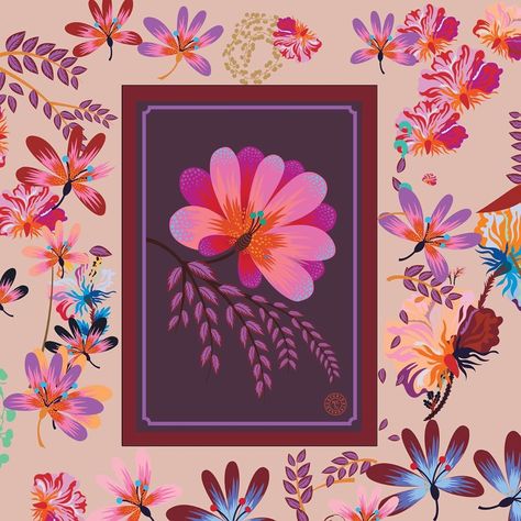 Natasha Coverdale on Instagram: “✨DIGITAL CANVAS✨>> SWIPE for DRAWING 🖍Here’s a petal messy screen as I keep playing with a new fantasy botanical in the Bloomsbury Set. I’m…” Studio Coverdale, New Fantasy, Floral Art, Screen, Art Inspo, Canvas, Drawings, Floral, Instagram