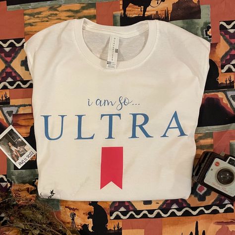 I Am So Ultra Michelob Beer Graphic Country Western Tee T-Shirt. This Is A Brand New Men’s Size 100% Cotton And True To Size But It Looks Great On Women As Well. Made To Order, Please Allow Up To 5 Business Days To Ship From California. Message Me With Questions Or Custom Requests. Braves Shirts, Beer Graphic, Disney Queens, Dog Mom Tee, Western Tee, Cap Sleeve Shirt, Disney Tees, Beach T Shirts, Skull Tshirt