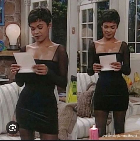 Nia Long 90s Outfits, Classic Fashion Looks, Fran Fine Outfits, Nia Long, 90s Fashion Women, Lisa S, Fresh Prince Of Bel Air, 90s Inspired Outfits, Prince Of Bel Air