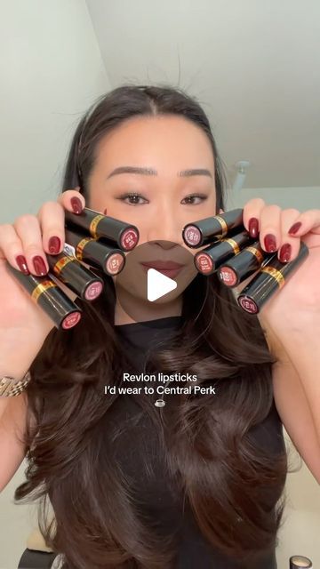 Revlon on Instagram: "We love that you love the nostalgia 🥹❤️  @realangelapark swipes on #SuperLustrous Lipstick in Rum Raisin (Crème), Coffee Bean (Pearl) and Toast of New York (Crème)  What’s your fave Super Lustrous Lipstick shade? 💄" Revlon Glazed Mauve, Super Lustrous Lipstick Revlon, Revlon Super Lustrous Lipstick Rum Raisin, Revlon Untold Stories Lipstick, Revlon Chocolate Velvet, Rum Raisin Lipstick Revlon, Revlon Lipstick Toast Of New York, Revlon Pearl Lipstick, Revlon Coffee Bean Lipstick