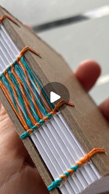 Little Forest on Instagram: "TUTORIAL!!! I made this video to show you how I sewn this book. It’s coptic stictches combined with double French link stitches in 2 colors of thread. I sew French link 2 times in each signatures. Hope you can figure it out.  Thank you for watching and enjoy binding your book  .  .  #notebookbinding  #bookbinding  #handmade  #diy #bookbinder #handicraft #copticbinding #papercraft #sketchbook #handbound #crafts  #handboundbook  #bookbinding  #etsyvancouver #handmadepaper  #etsyshop #handinotepad #paper #accessories #business  #bindery  #watercolor #longstitchbinding  #craftmanship #copticstitchbinding #vancouverart  #handmadebookclub #handmadebook #handbinding" Link Stitch Binding, Sketchbook Diy Book Binding, French Stitch Book Binding, Binding A Book Diy, Coptic Book Binding Tutorial, How To Sew A Book Binding, Book Binding Diy Tutorials, Binding Books Diy Simple, Book Binding Stitches Tutorial