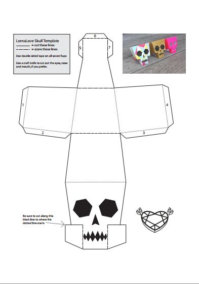 Printable Customizable Skulls Halloween 1 Skull Template, Den Mrtvých, Halloween Paper Crafts, Halloween Fest, Paper Toys Template, Seni Dan Kraf, Easy Halloween Crafts, Halloween Diy Crafts, Halloween Crafts For Kids