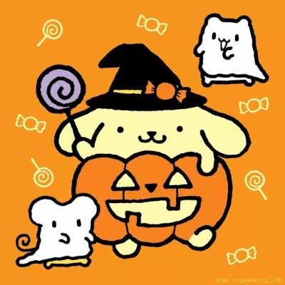 Halloween Sanrio Pfp, Snoopy Pfp, Halloween Sanrio, Sanrio Pfp, Pfp Matching, Hello Friend, Happy Halloween, Pumpkins, Ghost