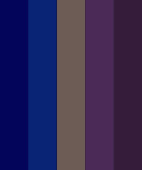 Dark Blue and Purple Color Palette Blue And Black Color Scheme, Navy Blue And Purple Bedroom, Midnight Purple Color Palette, Blue And Purple Color Palette, Dark Purple And Black Color Palette, Dark Blue And Purple Color Palette, Dark Purple Pallete Color, Blue And Purple Bedroom, Dark Purple Bedroom