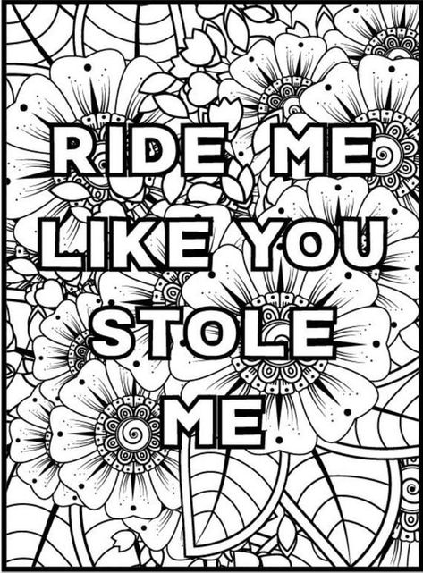 Swear Word Coloring Pages, Word Coloring Pages, Coloring Quotes, Adult Coloring Books Swear Words, Free Adult Coloring Printables, Adult Coloring Books Printables, Adult Colouring Printables, Swear Word Coloring Book, Swear Word Coloring