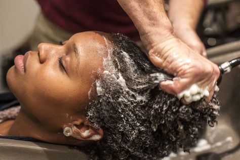 How to Do an Updo With Natural Hair | POPSUGAR Beauty Everyday Curls, Diy Updo, Hair Volume Spray, Short Natural Hair, Parting Hair, Wash Hair, Curl Definition, U Shaped Hair, Soaking Wet