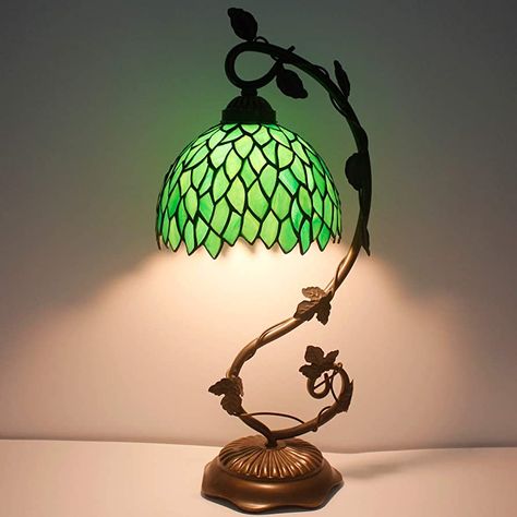 Stained Glass Table, Stained Glass Table Lamps, Lamp Green, Antique Tiffany, Handcrafted Lamp, Tiffany Style Table Lamps, Tiffany Style Lamp, Tiffany Lamp, Tiffany Table Lamps