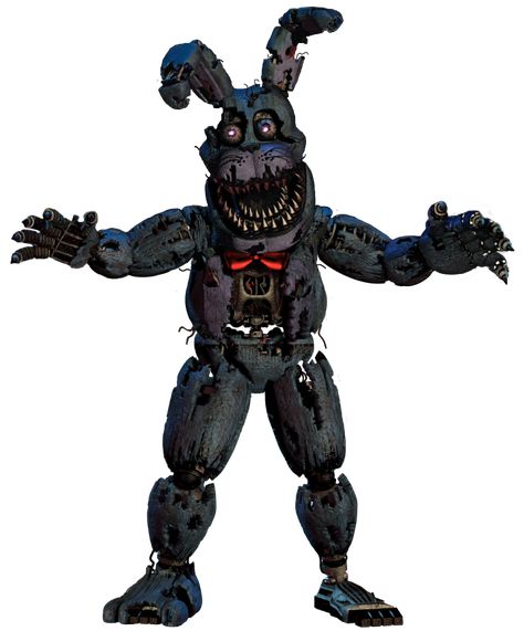 FNAF 4 Nightmare Bonnie full body by Enderziom2004 on DeviantArt Cool Gamer Room, Gamer Room Setup, Home Office Gamer, Office Gaming Setup, Ideas For Small Home, Nightmare Bonnie, Modern Design Ideas, Fnaf Baby, Toy Bonnie