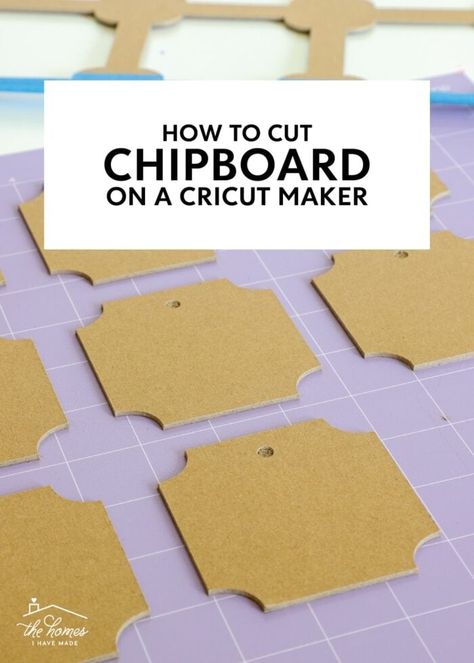 Chipboard Projects, Chipboard Crafts, Make Labels, Cricut Blades, Cricut Help, How To Use Cricut, Idee Cricut, Maker Project, How To Make Labels