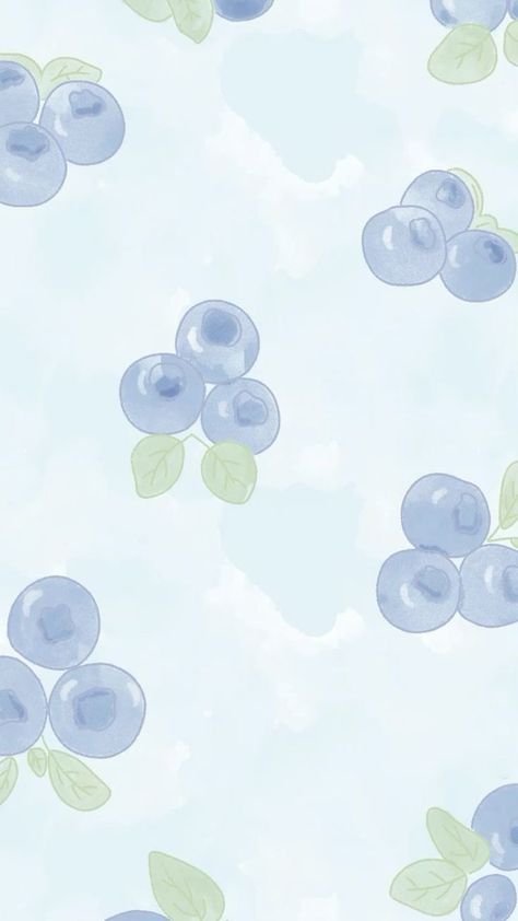 Aesthetic blueberry wallpaper ♥ Blueberry Wallpaper, White Grape Juice, Walpapers Cute, Pastel Blue Background, Baby Blue Wallpaper, Cute Home Screen Wallpaper, White Grape, Cute Summer Wallpapers, Cute Blue Wallpaper