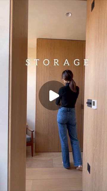 Sara Mungeam on Instagram: "S T O R A G E | 

How important is storage to you? 

It’s always up there at the top of the list for me when I’m designing interiors. I try to make use of every nook & cranny and even design lay-outs and position walls to create niches for shelves and cupboards. Good storage = an uncluttered, more relaxed feeling house in my book. And it was especially important for us in the 50s house as we have no loft space. 

But, built-in cupboards can be expensive, right? That’s why I designed spaces that would fit Ikea’s pax carcasses as, when fitted well, into niches in particular, they’re brilliantly sturdy and they have so many great interior storage solutions to choose from and you can add lighting inside too (I still have to do this for most of them!) 

All these cup Home Storage Room Ideas, Small Storage Room Ideas, Storage Wall Ideas, Built In Storage Ideas, Office Cupboard Design, Monterey House, 50s House, Bedroom Cupboard, Office Cupboards