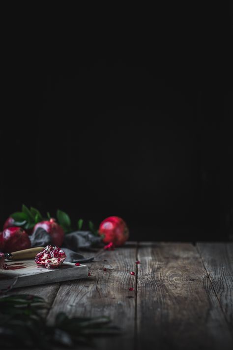 Tangerine Cake, Pomegranate Glaze, Food Background Wallpapers, Bakery Shop Interior, Candle Background, Types Of Olives, Food Photography Background, Dark Food Photography, Restaurant Poster