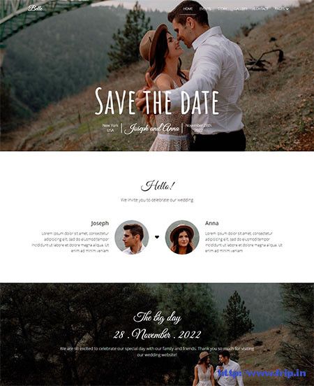 10 Best Wedding Website Templates 2021 | Frip.in Facebook Wedding Event Page, Canva Wedding Website, Save The Date Website, Wedding Rsvp Website, Online Wedding Invitations Templates, Invitation Website, Wedding Invitation Website, Rsvp Website, Wedding Website Template