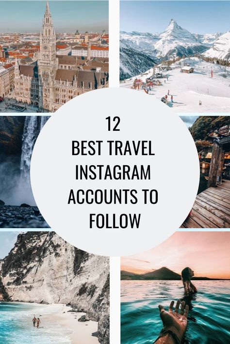 Looking for some travel inspiration? Fuel your wanderlust with these amazing Instagram accounts. Instagram Travel Account Names, Pretty Landscape Pictures, Travel Instagram Ideas, Digital Ideas, Travel Destinations Bucket Lists, Instagram Travel, Pretty Landscapes, Instagram Accounts To Follow, Places In The World