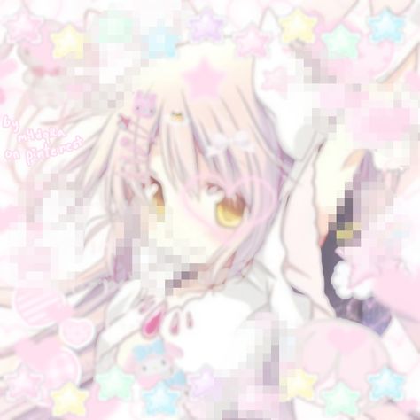 Cutecore Madoka, Madoka Pfp, Ultimate Madoka, Kawaii Pfps, Cutecore Pfps, Scene Icons, Cutecore Pfp, Mahō Shōjo Madoka Magica, Dog Filter