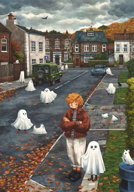 Halloween Art Ideas, Art Ideas Easy, Adveture Time, Helloween Wallpaper, Autumn Illustration, Halloween Artwork, Halloween Illustration, Halloween Painting, Art Halloween