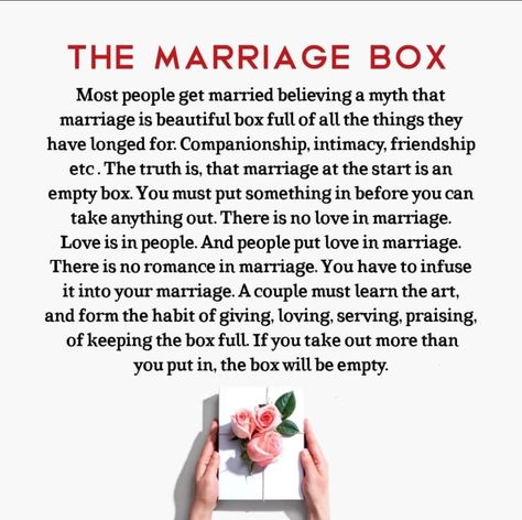 Marriage Box Quote, Communication Quotes Marriage, Marriage Finances Quotes, Love And Marriage Married Life Quote, Marriage Advice Quotes Newlyweds, Marriage Quiz, Married Life Quotes, Married Quotes, Marriage Box