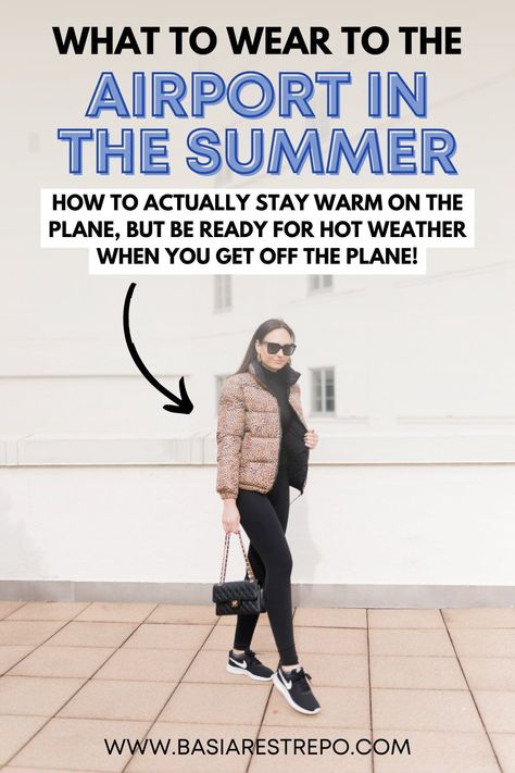 Wondering what to wear on a plane in summer? Check out this post! I share comfy and cute outfit inspiration so you can come up with the best airport style. Casual Summer Airport Outfit, Clothes To Wear On A Plane, Travel Clothes Women Airplane Outfit Ideas What To Wear, Airport Outfit For Summer, Cute Plane Outfits Summer, Outfits For Plane Travel Summer, Outfits To Fly In Airport Style Summer, Plane Outfits Summer, Early Morning Airport Outfit